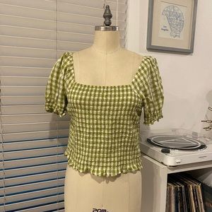 Madewell Lucie Puff Sleeve Top